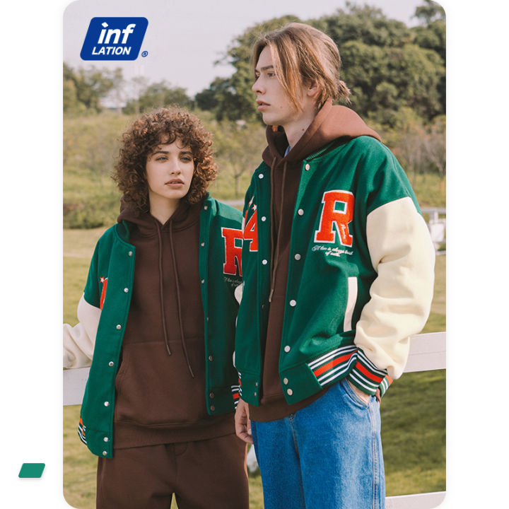 inflasi-เสื้อโค้ทเบสบอลสำหรับ-jaket-baseball-วินเทจ-เสื้อโค้ทฮิปฮอปใช้ได้ทั้งชายและหญิง2022ลาย-pengebom-besar