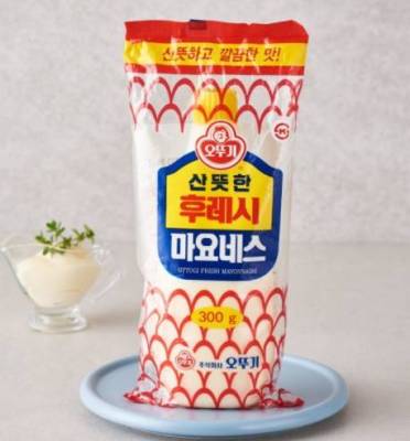มายองเนสเกาหลี รส original ottogi fresh mayongnaise โอโตกิ ขนาด 300g  오뚜기 마요네즈