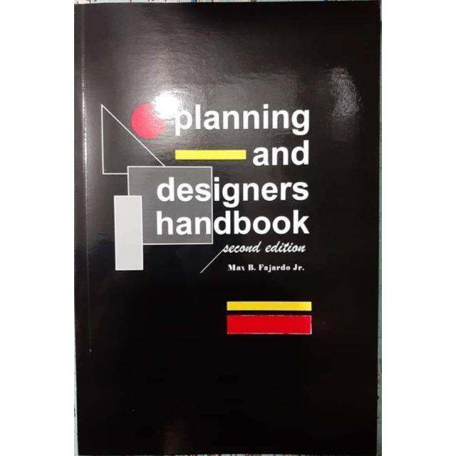 PLANNING AND DESIGNERS HANDBOOK 2nd ED. BY MAX B. FAJARDO JR. | Lazada PH