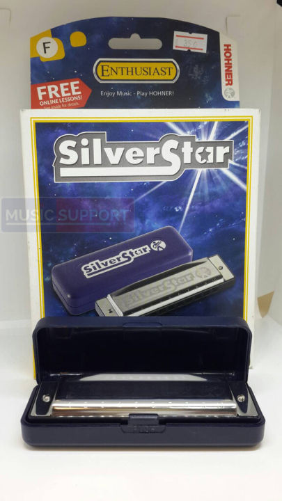 hohner-silver-star-harmonica-in-f-ฮาร์โมนิก้า-เม้าส์ออแกน