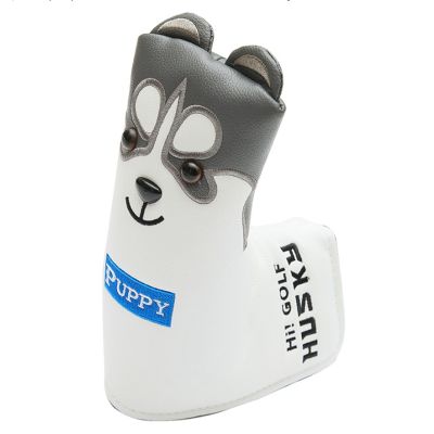 Golf Mallet Husky One-Line Putter Cover Golf Head Cover Waterproof Pu Fabric Golf Protective Cover New