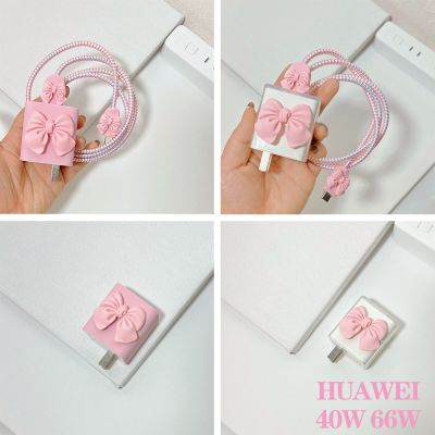 HUAWEI เคสแบตสำรองกันรอยแบบโค้งโปร่งใสสำหรับ Huawei 40W/66W [Coice]