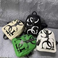 GUESS Fashion zipper female backpack graffiti letters casual backpack printed female bag campus durable advanced