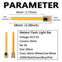 ใหม่ LED ดาวตกโคมไฟ DC3-5V 58มิลลิเมตร20mA LED ไดโอดตกแต่งหลอดไฟอุปกรณ์พรรควันหยุดตกแต่งบ้าน actcessories DIY