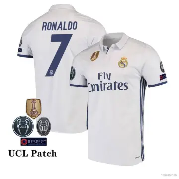 Real Madrid 16/17 UCL Retro Shirt Jersey Purple- Ronaldo 7