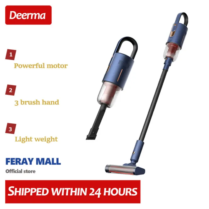 Deerma Handheld Cordless Vacuum Cleaner VC811 Detachable Light Weight