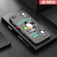 JIUMOO เคสสำหรับ OPPO A77 F3 F3 Plus,เคสลายการ์ตูนแครอท Pochacco บางดีไซน์ใหม่ด้านข้างกันกระแทกมีน้ำค้างแข็งโปร่งใสแข็งเคสมือถือปลอกซิลิโคนคลุมทั้งหมดปกป้องกล้อง Softcase