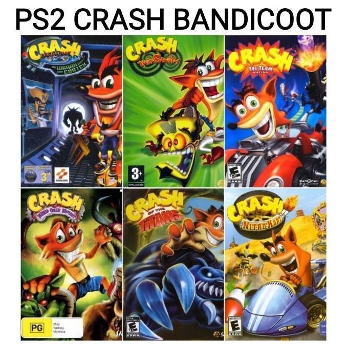 All Crash Bandicoot Games on PS2 