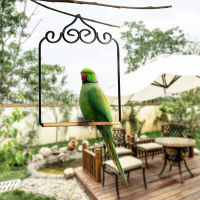 Parrot ของเล่น Bird Cage Swing Hammock Iron Suspension Bridge Hammock Stand กรอบโลหะแขวน Bird Cage อุปกรณ์เสริม