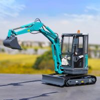 1/20 Truck Model Die-Cast Alloy Metal SUNWARD SWE25U Excavator Crawler Excavator Model Toy Engineering Toy For Kids Collection