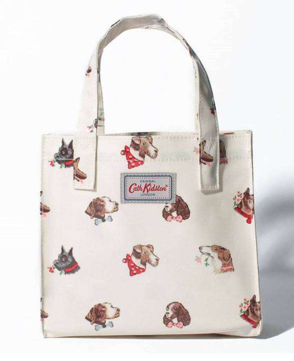 cath-kidston-กระเป๋าถือ-กระเป๋าใส่กล่องอาหารกลางวัน-ขนาดเล็ก-พิมพ์ลายดอกไม้-สไตล์เรโทร-สําหรับเด็กผู้หญิง