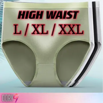 L-XXL】MID WAIST Women Panties Spender Underwear Breathable Seamless  Underwear Antibacterial Panty Seluar Dalam Wanita