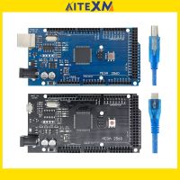 ♤﹊ Mega2560 Mega 2560 R3 (Atmega2560-16Au Ch340G) Avr บอร์ด Usb บอร์ดเสริมพัฒนาการสําหรับ Arduino