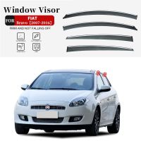 สำหรับ Bravo Window Visor ที่กันสภาพอากาศ Se คิ้วกระจกรถที่บังแดดหน้ารถยนต์ที่กันสภาพอากาศอุปกรณ์ตกแต่งรถยนต์