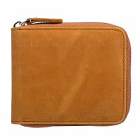 ZZOOI Mens Wallet RFID Genuine Leather Clutches Bag Male Small Wallet Coin Purse Zipper for Man Credit Card Holder Wallets