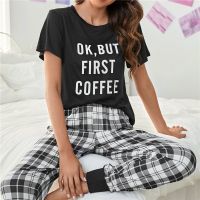 Women Cotton Pajamas Big Size Sleepwear Sets Woman 2 Pieces Pajamas Spring Autumn Female Couples Loungewear Suit Home ClothesTH