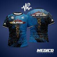 Medical Shirts Nurse V1 Medico Clothing T-shirt Full Sublimation Limited Supply!!! comfortable