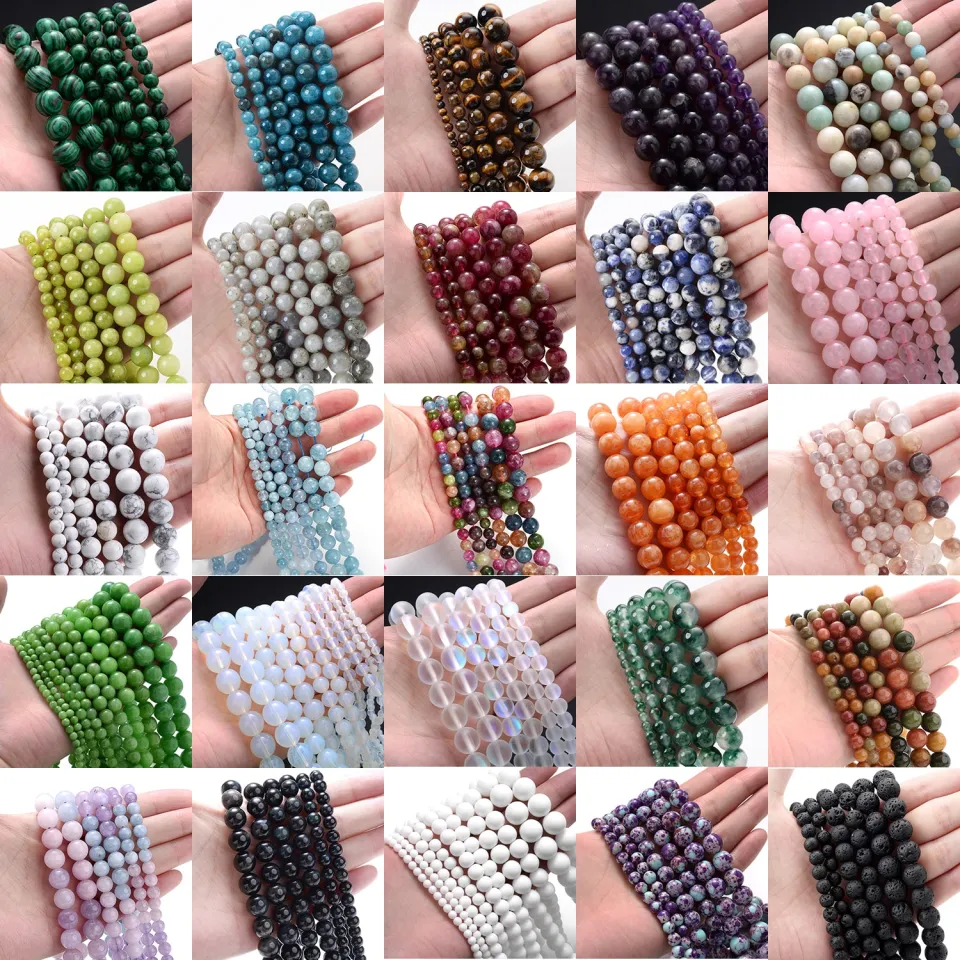 50/100pcs Rhinestone Spacer Beads Mix Color Czech Crystal Metal