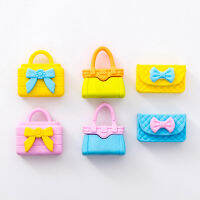 36pcslot Creative Ladies Handbag Eraser 3D Simulation Mini Eraser Child Eraser School Supplies children gift