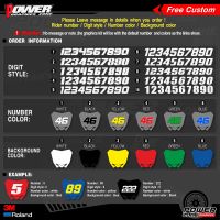 Powerzone Customized Team Graphics Backgrounds Decals 3M Custom Stickers For Honda CRF 250L 2012-2016 2017-2020 08