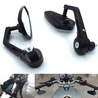 Universal 7/8 quot; 22mm Motorcycle Rearview Mirrors Handlebar End Mirrors For Kawasaki Z800 Z900 Z1000 Ninja 250 300 400 650 1000