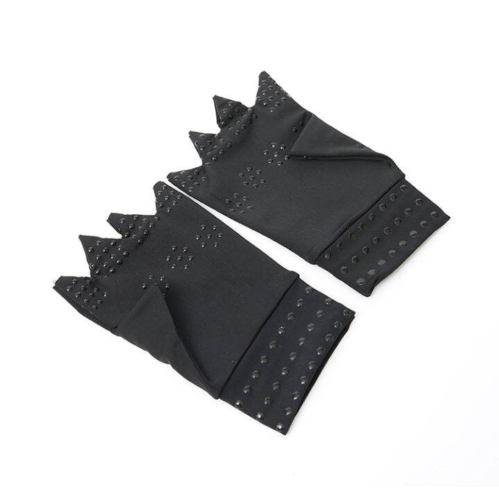 magnetic-tpy-fingerless-ถุงมือ-arthritis-pain-relief-heal-joints-hand-massager-arthritis-health-care-hand-care-tool