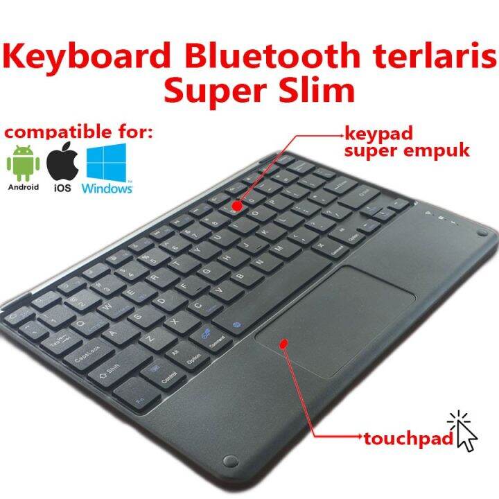 Keyboard Bluetooth slim mini portable Laptop smartphone Android Iphone