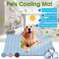 D2 Cat Dog Mat Cooling Summer Pad Mat For Dog Cat Blanket Sofa Breathable Dog Bed Washable For Small Medium Large Dogs Car