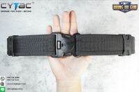 เข็มขัดสนาม ยี่ห้อ Cytac (DUTY BELT)  คุณสมบัติ : #ผลิตจากผ้าPolyester เสริมด้วย PE Boardชั้นใน จึงแข็นแรงทนทาน ไม่เสียรูปง่าย #หัวเข็มขัดแบบก้ามปูปลดไว ระบบล็อค2ชั้น #ตัวเส้นหน้ากว้าง 2 นิ้ว หนา 6 มิลลิเมตร  มี3ไซค์ให้เลือก #ไซค์ S (828mm, 33") #ไซค์ M (