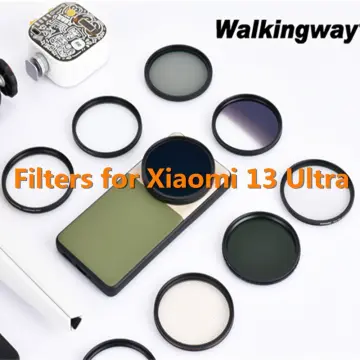 Fotorgear Professional Phone Filter Kit with Storage Bag For Xiaomi 12S  Ultra Phone Case 52mm CPL/ND/star/Black Mist filter