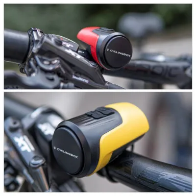 USB Charging Bike Electric Bell Anti theft Alarm Waterproof 125dB Electric Horn Mountain Road Bike Accessories