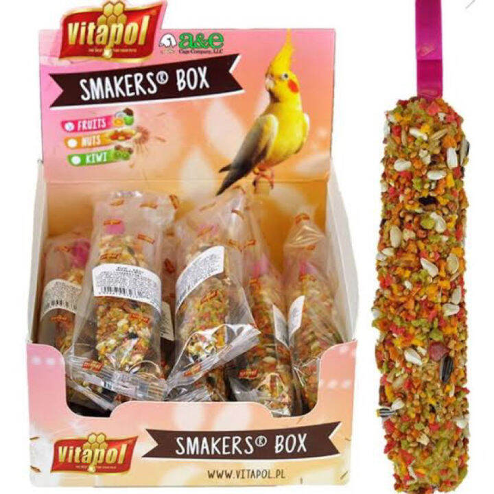 SMAKERS VITAPOL BIRD TREATS for cockatiels conures lovebirds Lazada PH