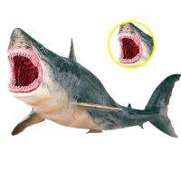 【Micheer】Sea Life Megalodonตุ๊กตาแอคชั่นPVCการศึกษาสัตว์ของเล่นสำหรับการเรียนรู้สำหรับของขวัญเด็ก