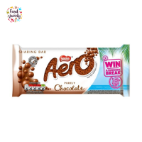 Nestle Aero Purely Chocolate Bubble Bar 90g เนสท์เล่ แอโร่ ช็อกโกแลตนม 90กรัม