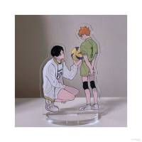 Yb3 ไฮคิว!! โมเดลฟิกเกอร์ อนิเมะ Standee Hinata Shoyo Tobio Kageyama สําหรับตกแต่งบ้าน BY3