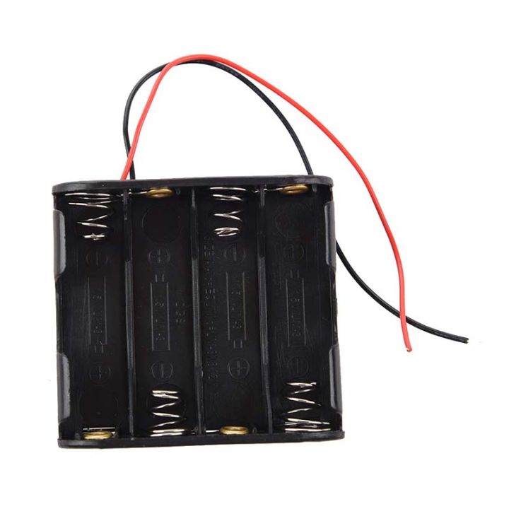 8pcs-aa-cells-battery-12v-clip-holder-box-case-black