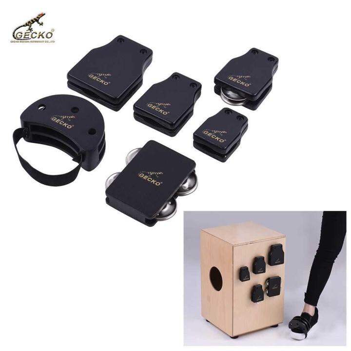 GECKO GK Series Cajon Box Drum Companions Set Including