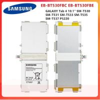 แบตเตอรี่แท้ Samsung Galaxy Tab 4 10.1 "SM-T530 T531/T533/T535/T537 P5220 EB-BT530FBE EB-BT530FBC