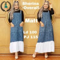 Sherina OVERALL MATT JEANS WASH Variations Of SIFON Below