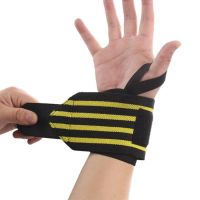 ∋ 1 Pc Wrist Guard Wrist Wrap Weight Lifting Gym Cross Training Fastener Tape Non-slip Strap Power Wrist Support Sports Wristband