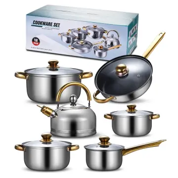 Up To 53% Off on Hell's Kitchen Cookware Set