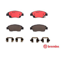 Brembo ผ้าเบรค Honda City 1.5 Jazz ge 1.5 เครื่อง Vtec ปี 2008-2013 แจ๊ส ซิตี้ ผ้าเบรค หลังดิสก์ brakepad