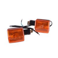 2Pcs Motorcycle Amber Rear Left Right Turn Signal Light Indicator 12V Fit For Honda NPS50 Ruckus 50 2003-2009 2010 2011 2012