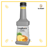 LongBeach ลองบีชเพียวเร่ รสสับปะรด 900 ml