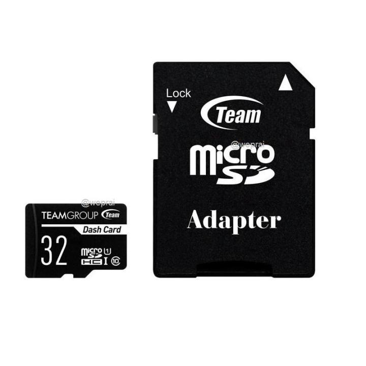 team-group-dash-card-uhs-i-microsd-card-32-gb-class-10-สำหรับกล้องติดหน้ารถยนต์-กล้องวงจรปิด