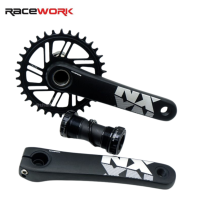 ชุดขาจานจักรยานเสือภูเขา พร้อมกะโหลก RACEWORK NX1 7000 II Axis Bicycle Crankset