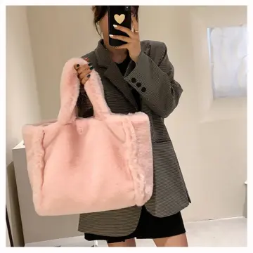 Faux Fur Bag - Best Price in Singapore - Dec 2023 | Lazada.sg