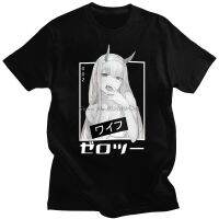 【New】Darling ใน Franxx Anime Zero 2สาว Kawaii พิมพ์ Harajuku T Shirt เสื้อฤดูร้อนสั้นแขนสั้นหลวมขนาดใหญ่ Tee เสื้อ