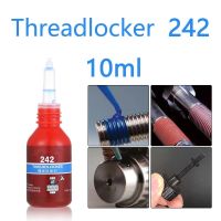 1pc 10ml Medium Strength Threadlocker Blue Threadlocker Adhesive 242 Fixed Quickly For Locking And Sealing Of M6-M20 Thread Wall Stickers Decals