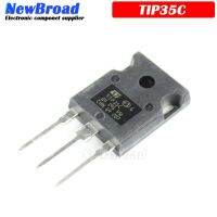 5PCS TIP35C TIP35 TO-247 Bipolar Transistors BJT 25A 100V 125W NPN new original 35C WATTY Electronics